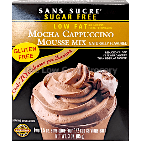 Sugar Free Low Fat Mousse Mix - Mocha Cappuccino